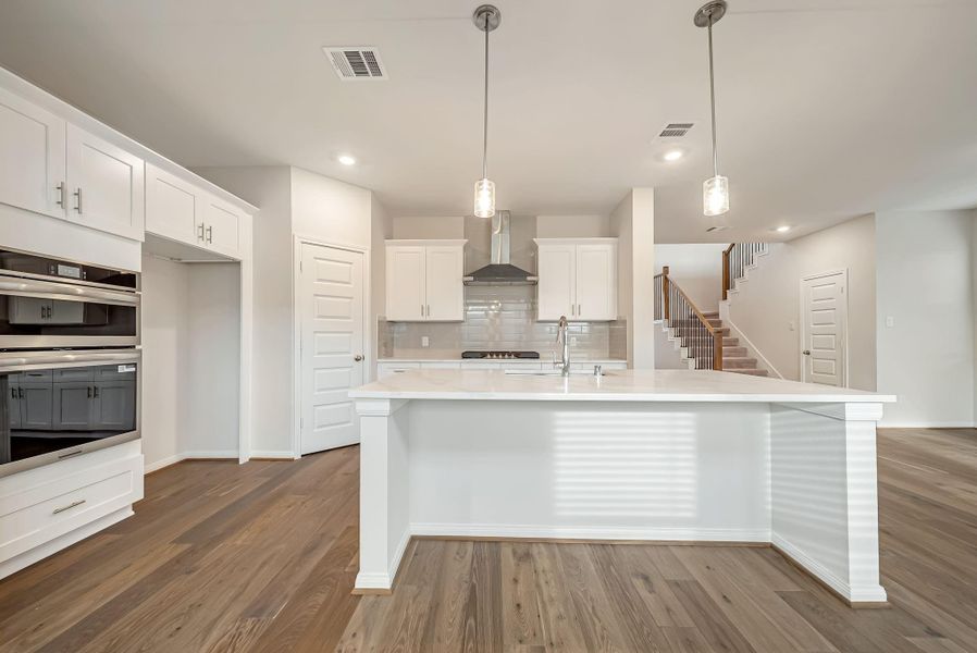 Spacious Island Kitchen with room for everyone!