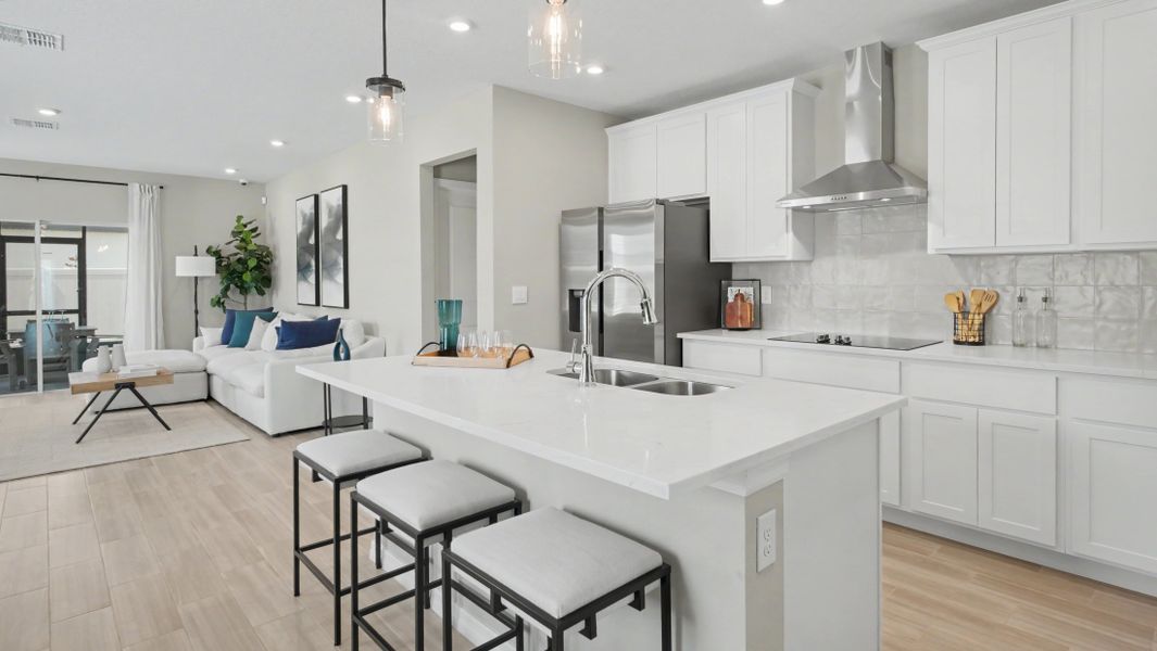Representative furnished interior of a home built from the Lexington by Maronda Homes in Malabar Springs, Palm Bay (Image 8).