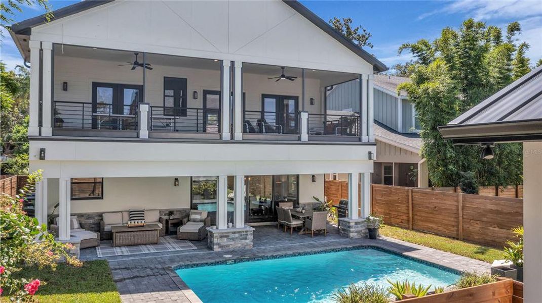 Exterior details and patio area of a home in , Orlando (Image 40). Exterior details and patio area of a home in , Orlando (Image 40).