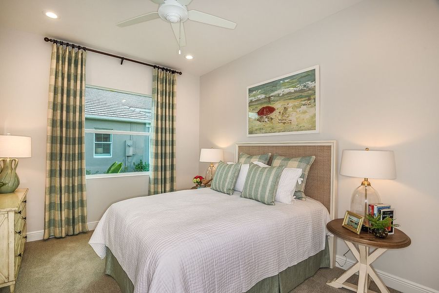 Representative furnished interior of a home built from the Bright Meadow 2 by Neal Communities in Verandah, Fort Myers (Image 11).