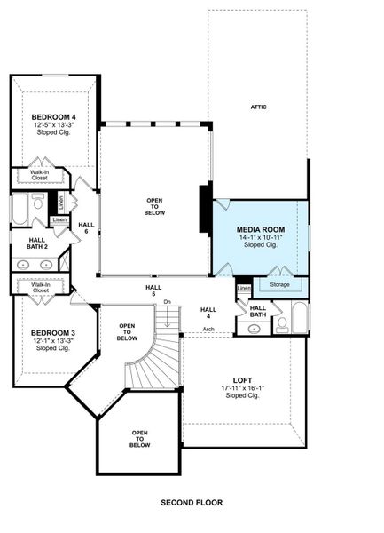 The Andrew floor plan by K. Hovnanian® Homes. 2nd Floor shown. *Prices, plans, dimensions, features, specifications, materials, and availability of homes or communities are subject to change without notice or obligation. The Andrew floor plan by K. Hovnanian® Homes. 2nd Floor shown. *Prices, plans, dimensions, features, specifications, materials, and availability of homes or communities are subject to change without notice or obligation.