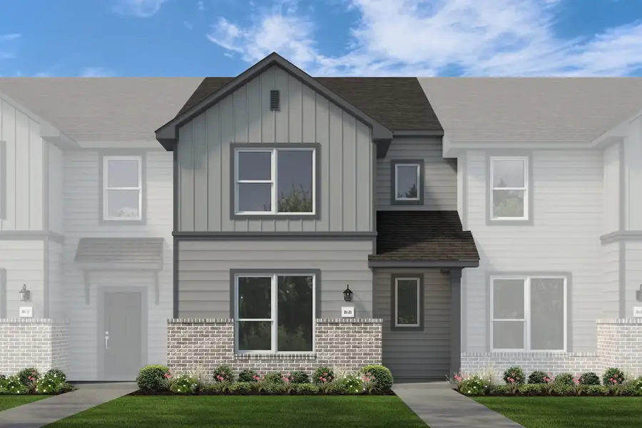 Seven Oaks Townhomes - 6A - Elevation C Bowie - Interior Unit Seven Oaks Townhomes - 6A - Elevation C Bowie - Interior Unit