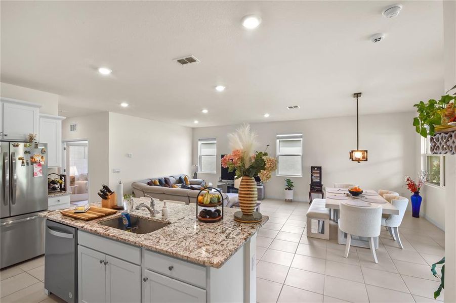 Furnished interior view inside a new home in , Ocala (Image 38).