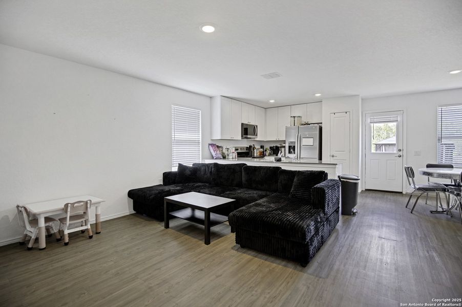 Furnished interior view inside a new home in , San Antonio (Image 3).