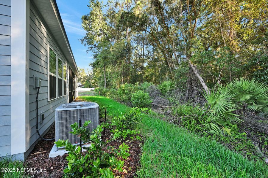 Exterior details and patio area of a home in Landing at Olde Florida, St. Augustine (Image 20).
