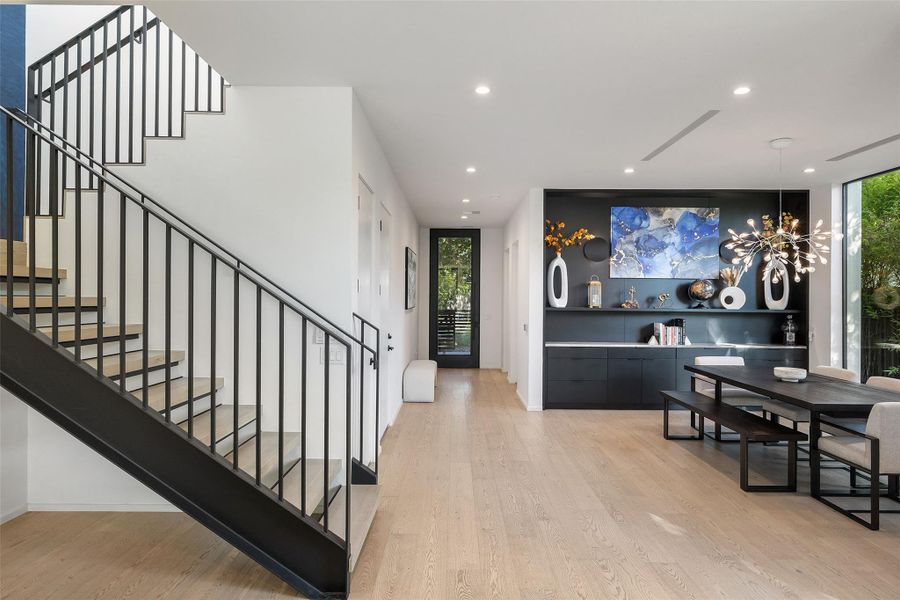Furnished interior view inside a new home in , Austin (Image 15).