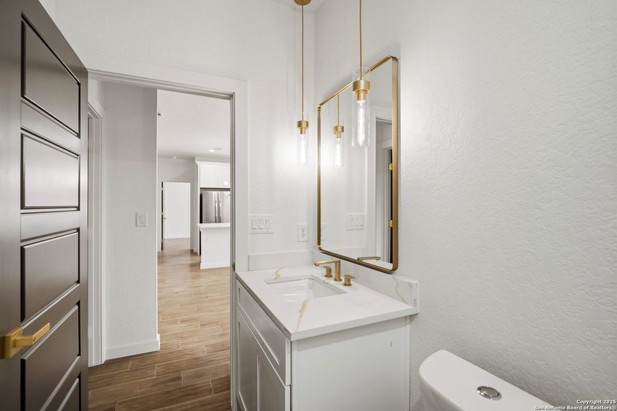 Furnished interior view inside a new home in , Lytle (Image 7).