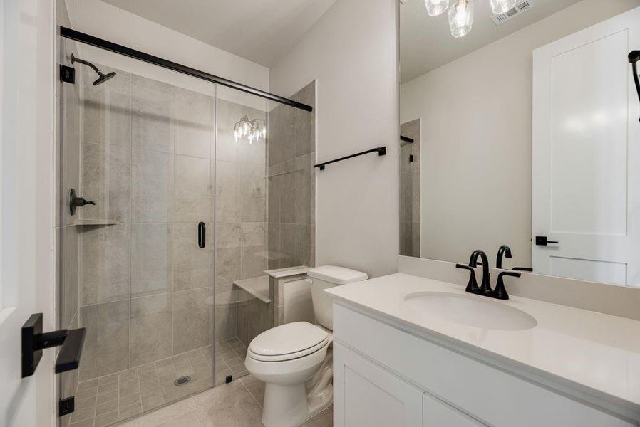 Furnished interior view inside a new home in Providence Cove, McKinney (Image 15).