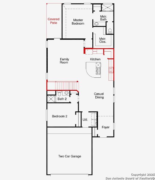 2D floor plan layout of this home in Rhine Valley, Schertz, TX (Image 3). 2D floor plan layout of this home in Rhine Valley, Schertz, TX (Image 3).