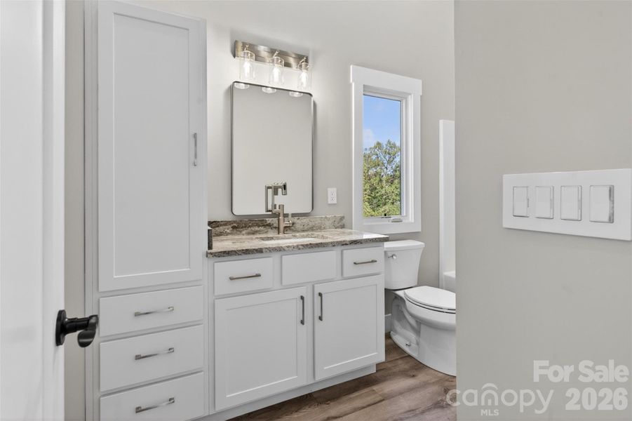 Furnished interior view inside a new home in , Asheville (Image 31).