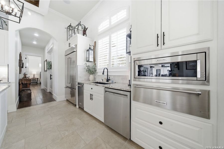 Furnished interior view inside a new home in , New Braunfels (Image 9).