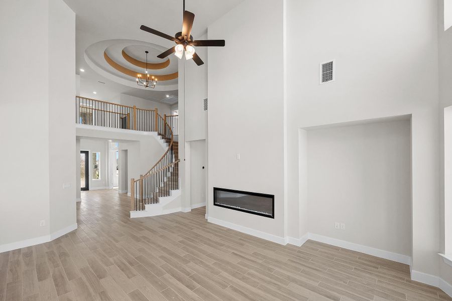 Spacious, unfurnished interior of a new home in Lariat, Liberty Hill (Image 25). Spacious, unfurnished interior of a new home in Lariat, Liberty Hill (Image 25).