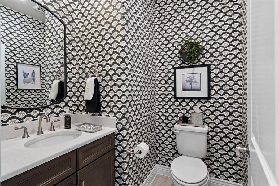 Furnished interior view inside a new home in Robson Ranch Texas, Denton (Image 30).