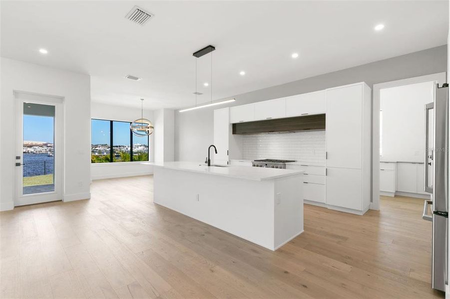Furnished interior view inside a new home in , Palmetto (Image 9).