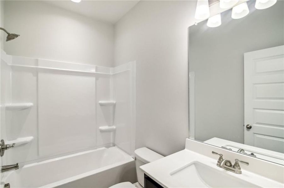 Furnished interior view inside a new home in Crofton Place Enclave, Snellville (Image 8).