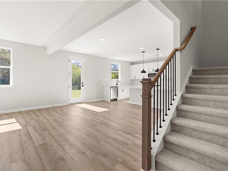 Spacious, unfurnished interior of a new home in Cedar Farms, Winder (Image 17).