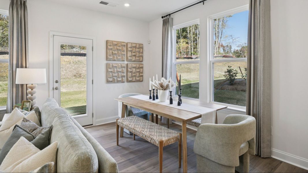 The Litchfield Plan by DBR Homes in Charlotte, NC   - Cafe