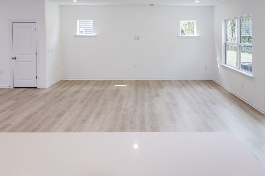 Representative unfurnished interior of a home built from the Harper by Taylor Morrison in Eagle Trace, Wendell (Image 18).