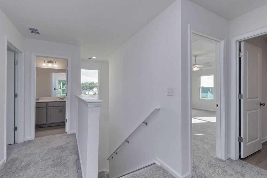 Spacious, unfurnished interior of a new home in Garden Grove, Conway (Image 36).