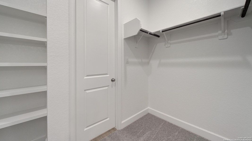 Furnished interior view inside a new home in Alsatian Oaks 50', Castroville (Image 25).