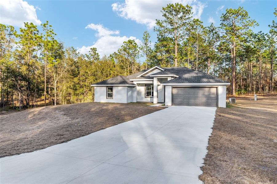 Front exterior of a new home in , Dunnellon, FL, highlighting curb appeal (Image 33).