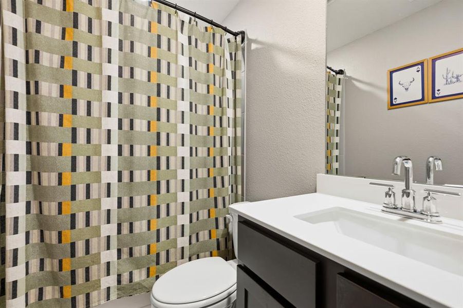 Furnished interior view inside a new home in , Fate (Image 4).