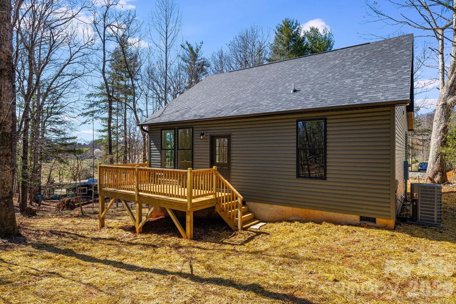 Exterior details and patio area of a home in , Alexander (Image 13).