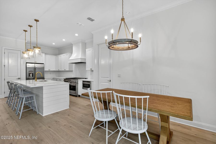 Furnished interior view inside a new home in , Ponte Vedra Beach (Image 8). Furnished interior view inside a new home in , Ponte Vedra Beach (Image 8).