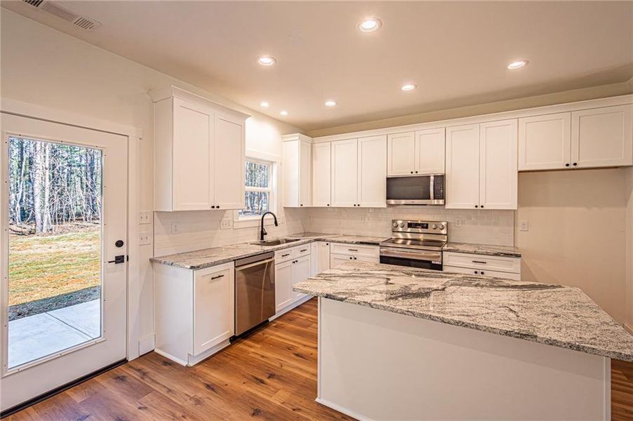 Furnished interior view inside a new home in , Dawsonville (Image 5).