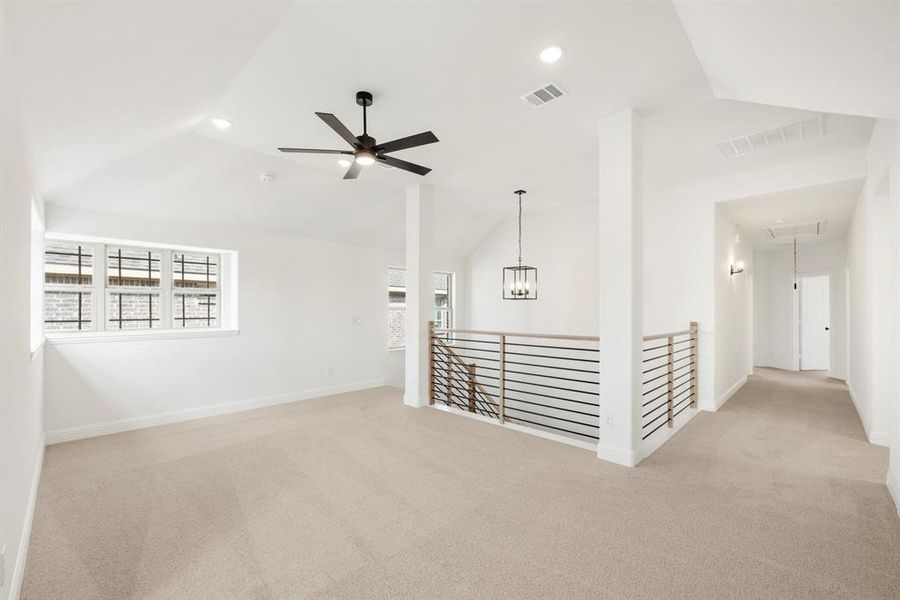 Spacious, unfurnished interior of a new home in Painted Tree, McKinney (Image 34).