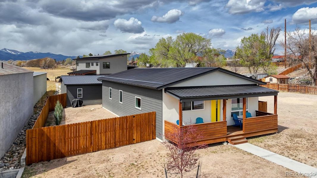 Exterior details and patio area of a home in , Salida (Image 23).