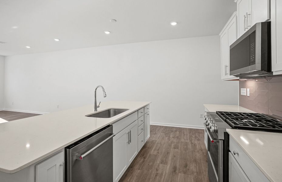 Furnished interior view inside a new home in Galloway Towns, Charlotte (Image 10). Furnished interior view inside a new home in Galloway Towns, Charlotte (Image 10).