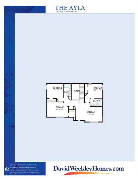 Floor Plan - 2nd Floor