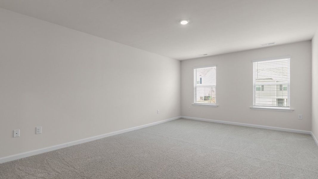 Representative unfurnished interior of a home built from the HAYDEN by D.R. Horton in Wilson's Ridge, Wilson's Mills (Image 22).