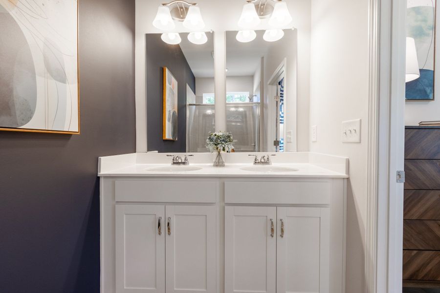 Furnished interior view inside a new home in Jackson Hills, Clarksville (Image 12).