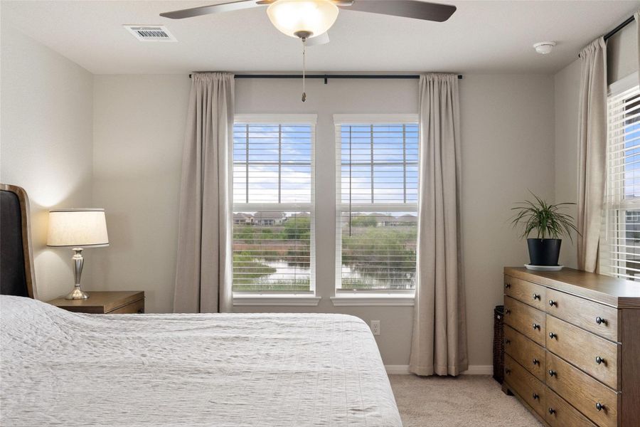 Furnished interior view inside a new home in Sorento, Pflugerville (Image 7). Furnished interior view inside a new home in Sorento, Pflugerville (Image 7).