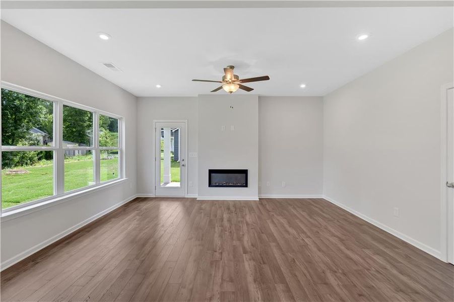 Spacious, unfurnished interior of a new home in , Adairsville (Image 13).