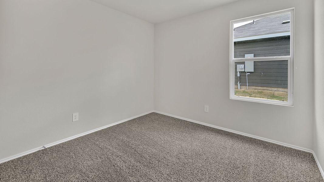 Representative unfurnished interior of a home built from the The Atlanta by D.R. Horton in Spring Valley, New Braunfels (Image 18). Representative unfurnished interior of a home built from the The Atlanta by D.R. Horton in Spring Valley, New Braunfels (Image 18).