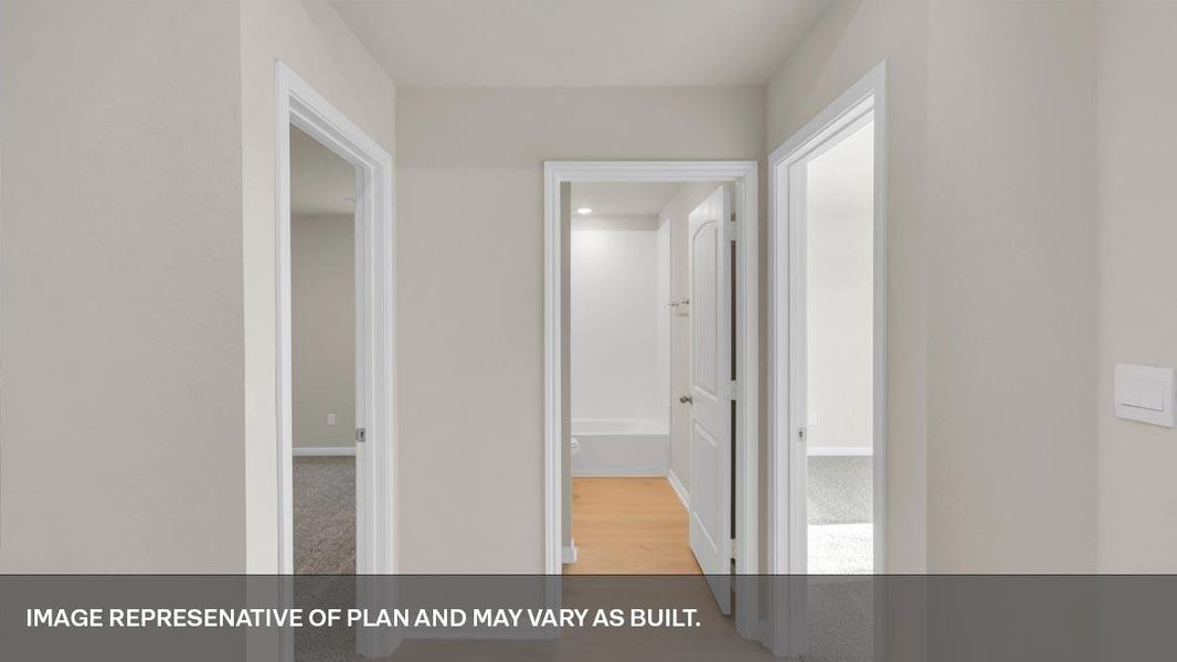 Spacious, unfurnished interior of a new home in Thunder Rock, Marble Falls (Image 18). Spacious, unfurnished interior of a new home in Thunder Rock, Marble Falls (Image 18).