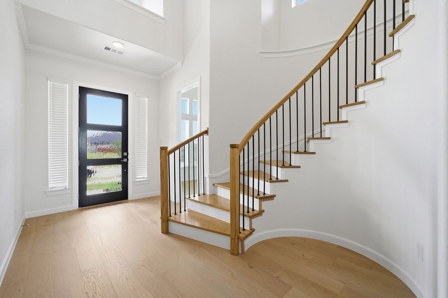 Spacious, unfurnished interior of a new home in Green Meadows, Celina (Image 21). Spacious, unfurnished interior of a new home in Green Meadows, Celina (Image 21).