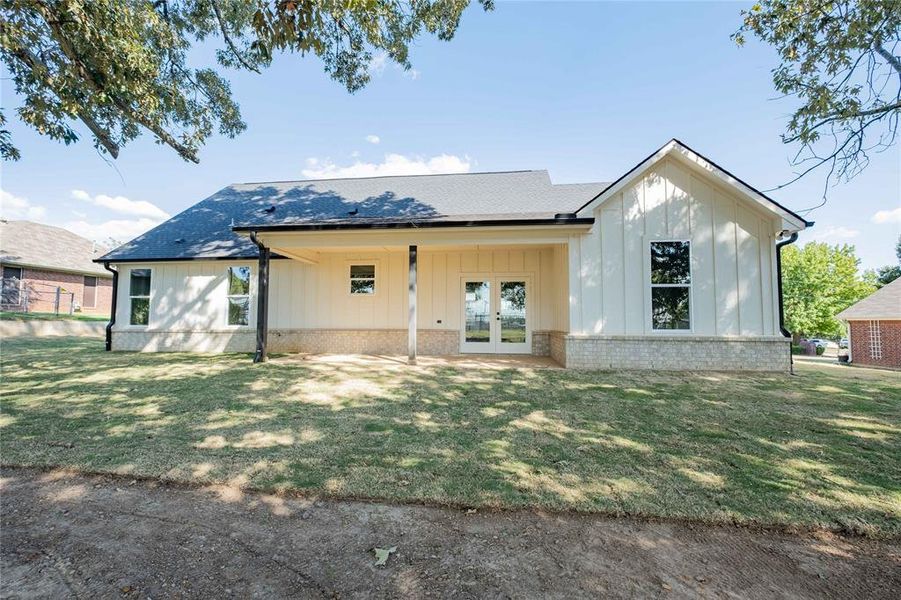 Exterior details and patio area of a home in , Lindale (Image 20). Exterior details and patio area of a home in , Lindale (Image 20).