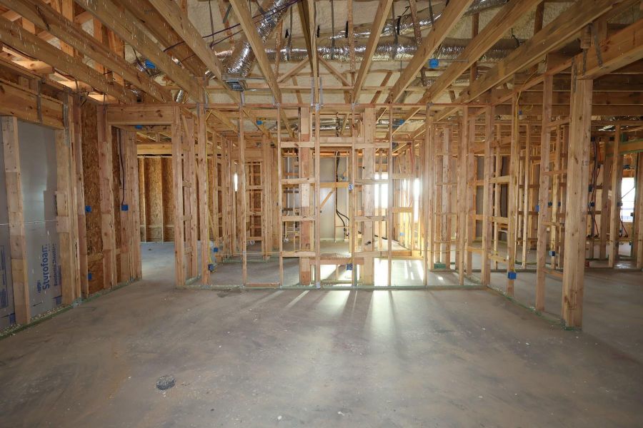 In-progress construction of a new home in , Mont Belvieu, TX (Image 9).