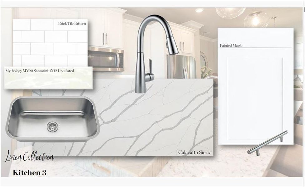 Sample of building materials used in homes in Brookside Reserve, Alpharetta (Image 20).