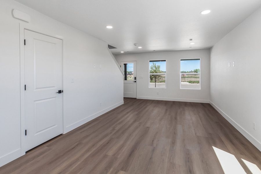 Spacious, unfurnished interior of a new home in Bloom, Fort Collins (Image 28). Spacious, unfurnished interior of a new home in Bloom, Fort Collins (Image 28).