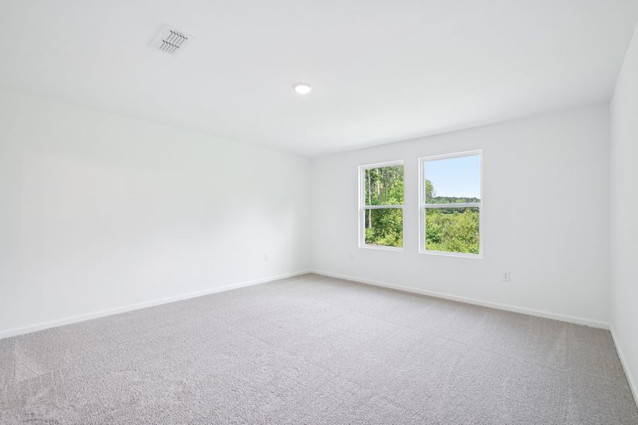 Representative unfurnished interior of a home built from the Meadow by Ashton Woods in Middleton Farms, Middlesex (Image 19).