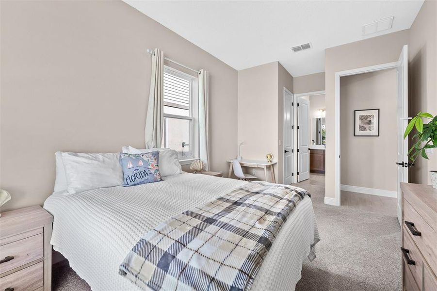 Furnished interior view inside a new home in Laureate Park, Orlando (Image 52).