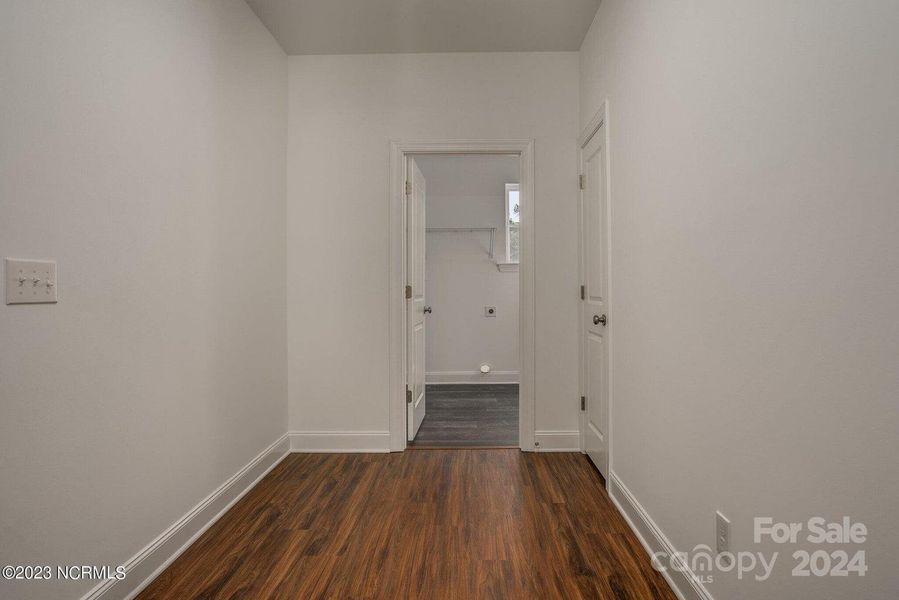 Concept Photo of Hallway leading to Laundry Room!