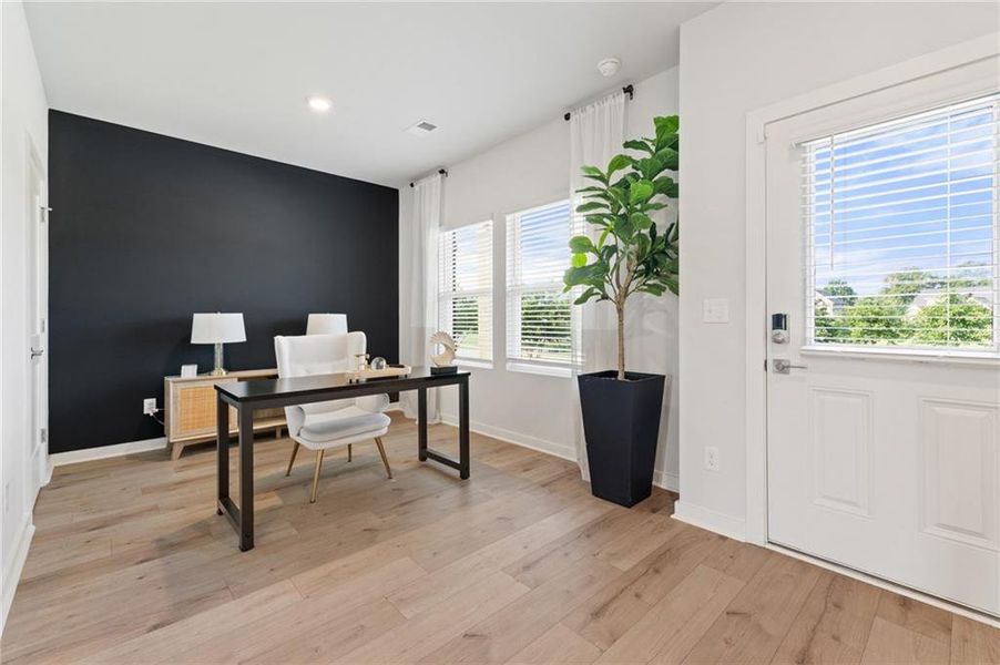 Furnished interior view inside a new home in Southern Hills, McDonough (Image 17).