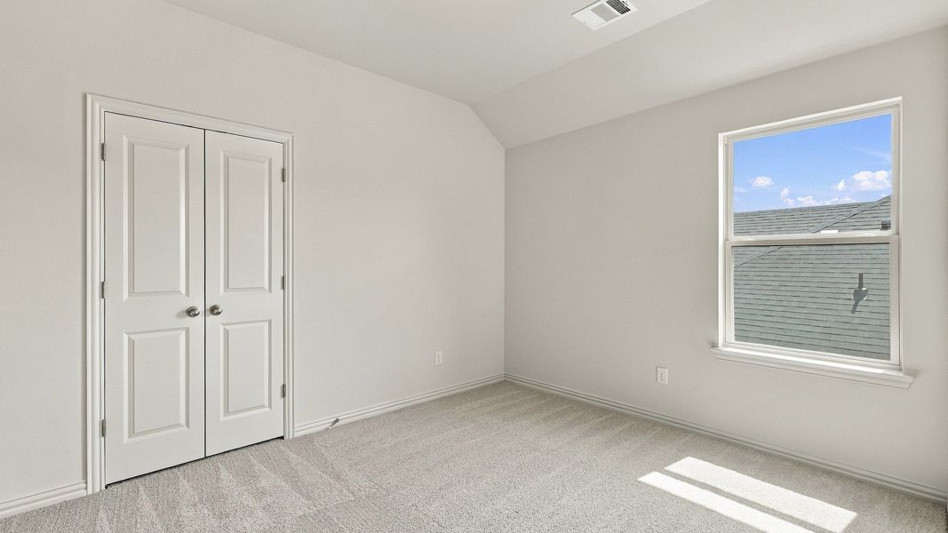 Furnished interior view inside a new home in Westridge Journey, McKinney (Image 12).
