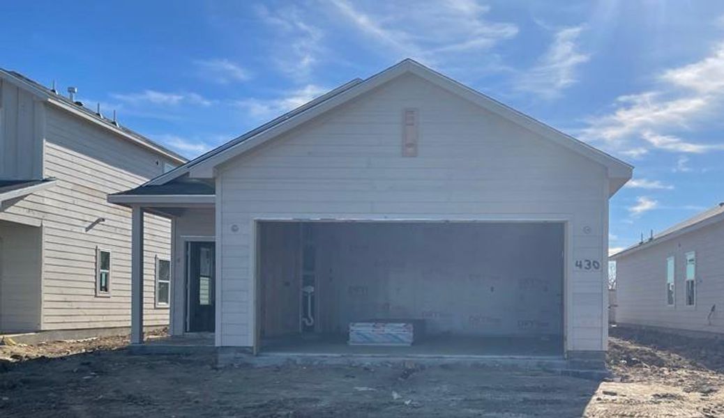 In-progress construction of a new home in Barrett Crossing, Crosby, TX (Image 19).